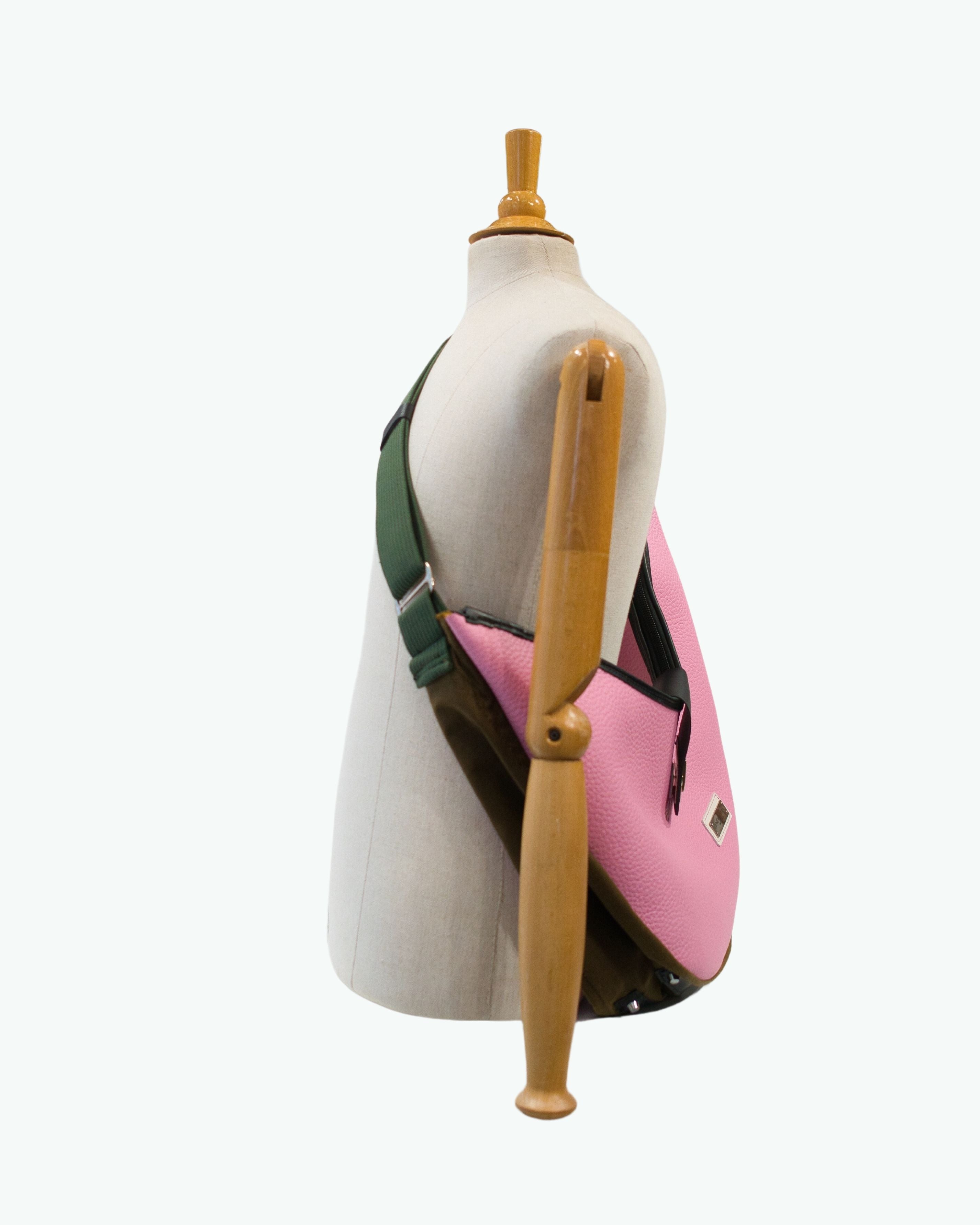 Half Moon Pink Messenger | Travel Bag