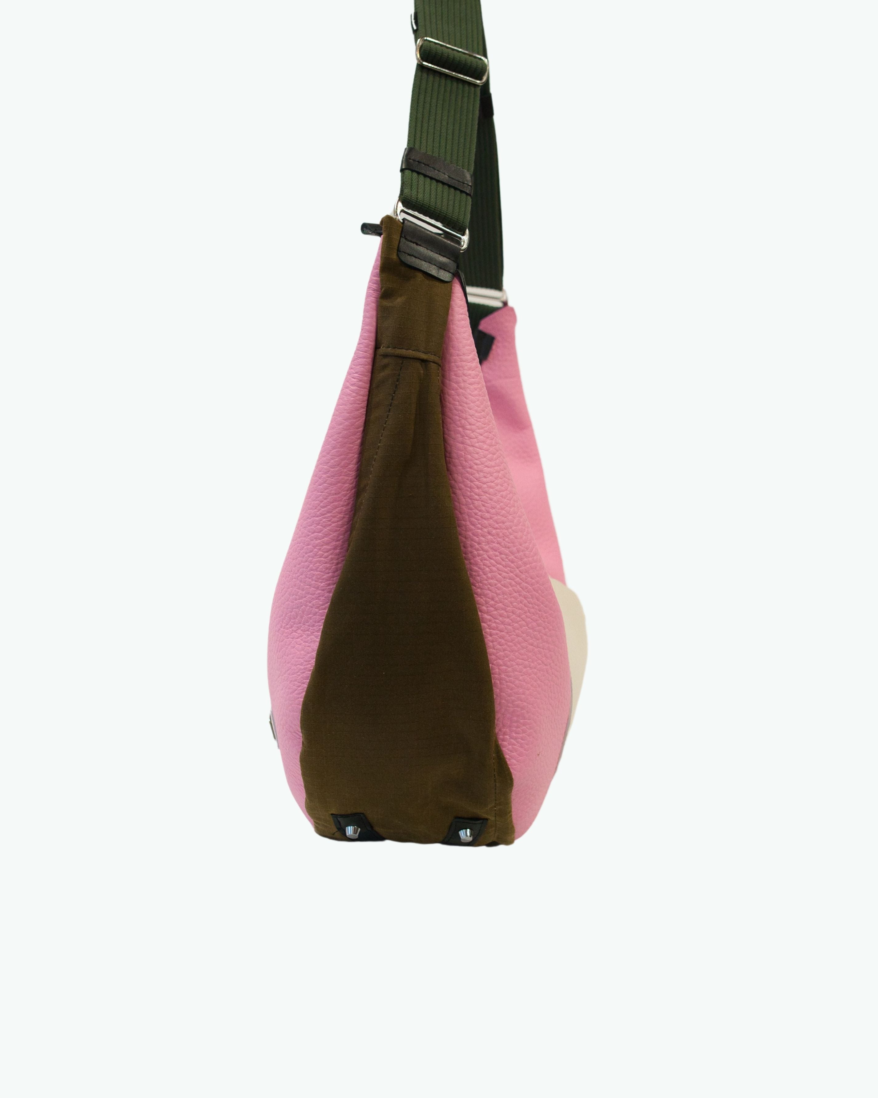 Half Moon Pink Messenger | Travel Bag