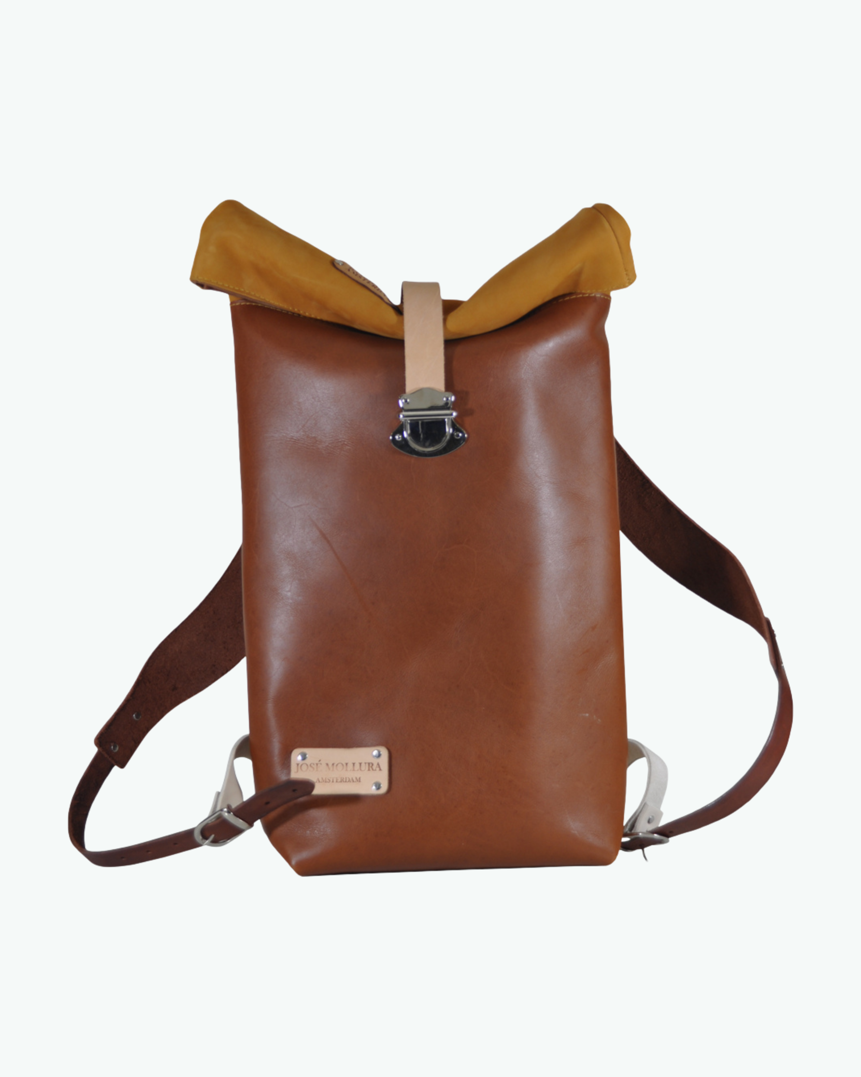 Brown Roll Top | Backpack